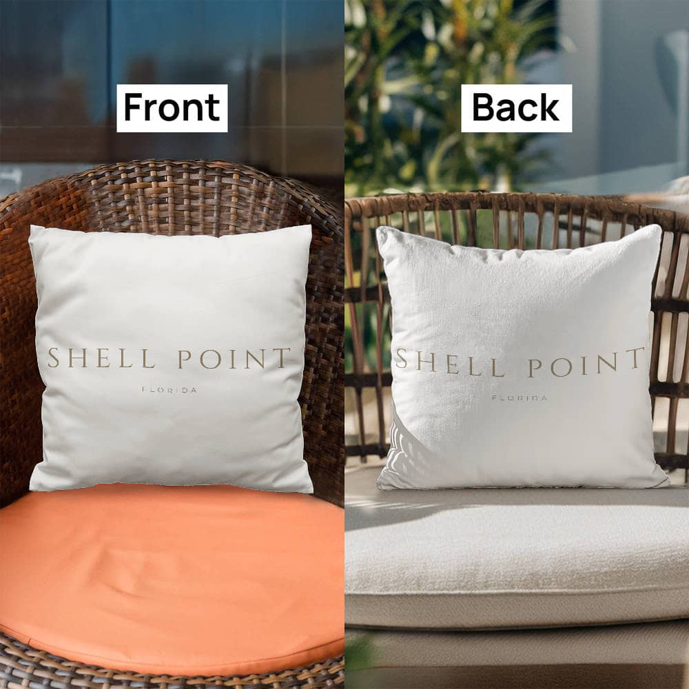 Shell Point Classic Pillow Cover and Insert